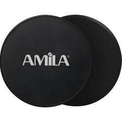 Δίσκοι Ολίσθησης Amila Gliding Pads Μαύρα Δίσκοι Ολίσθησης Amila Gliding Pads Μαύρα