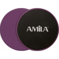 Δίσκοι Ολίσθησης AMILA Gliding Pads Μωβ Δίσκοι Ολίσθησης AMILA Gliding Pads Μωβ