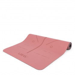 Στρώμα Yoga Pilates Trinity PU 183x65x0,4 cm - Rose Pink