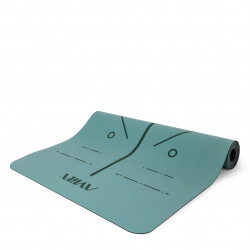 Στρώμα Yoga Pilates Trinity PU 183x65x0,4 cm - Teal Green
