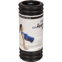 AMILA Foam Roller Plexus Φ14x33cm Μαύρο AMILA Foam Roller Plexus Φ14x33cm Μαύρο