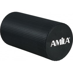 Foam Roller Pro Φ15x30cm Μαύρο Foam Roller Pro Φ15x30cm Μαύρο