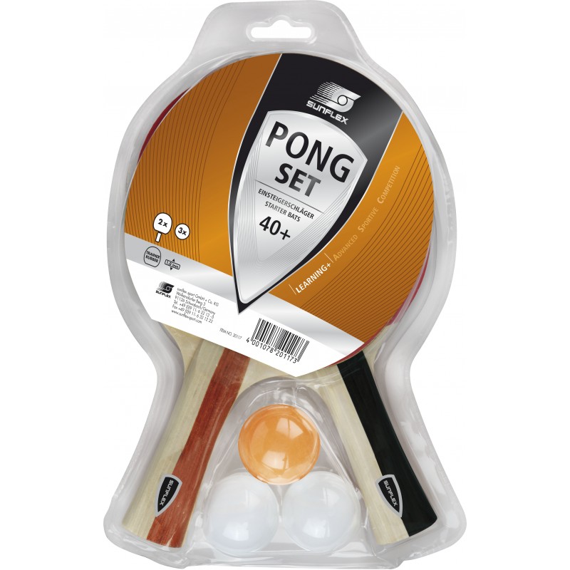 Σετ Ping Pong Sunflex (2 ρακέτες + 3 μπαλάκια)