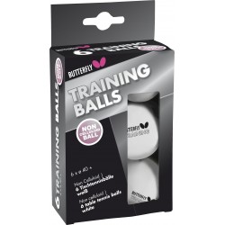 Μπαλάκια Ping Pong Butterfly Training 40+ 6 Τεμάχια Λευκά Μπαλάκια Ping Pong Butterfly Training 40+ 6 Τεμάχια Λευκά