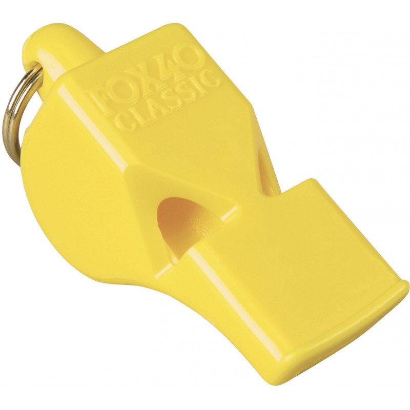 Σφυρίχτρα FOX40 Classic Safety Κίτρινη με Κορδόνι Σφυρίχτρα FOX40 Classic Safety Κίτρινη με Κορδόνι